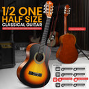 PYLE 34" Classical Acoustic Guitar Kit (1/2 Junior Size)
