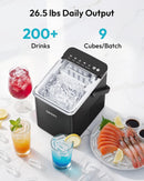 Euhomy Countertop Bullet Ice Maker
