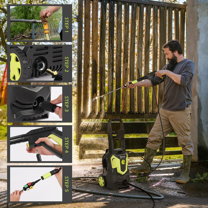 Birtech 3000 PSI Electric Pressure Washer JX0792501-1 -  Refurbished