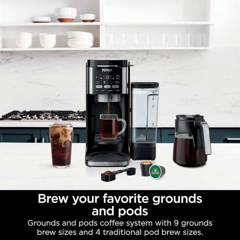 Ninja® DualBrew Hot & Iced Coffee Maker CFP101C - Refurbished