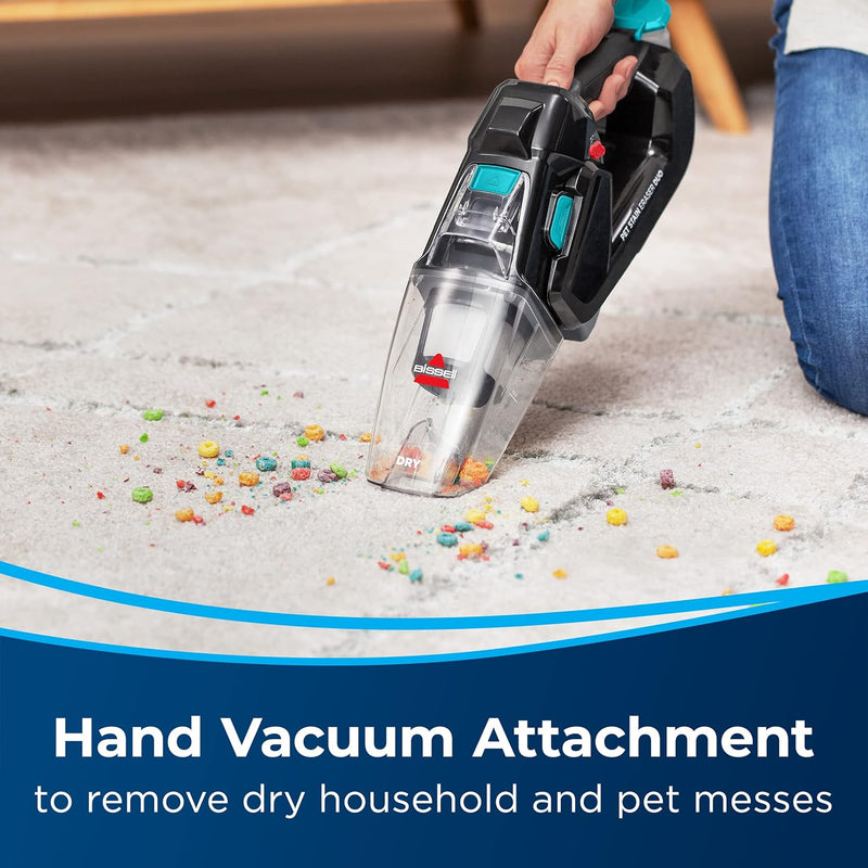 Bissell® Pet Stain Eraser™ Duo 2-in-1 Cordless Portable Deep Cleaner and Hand Vacuum 3706C - Refurbished