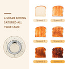 Roter Mond Retro 4 Slice Toaster