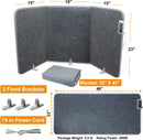Sophray Foldable Leg Warmer With Soft Blanket