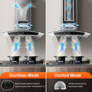 Tieasy 30" Convertible Wall Mount Range Hood (Vented or Ventless) TG1875G-CC-I1 - Refurbished