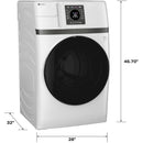  GE Profile 4.6 cu. ft. UltraFast Combo with Ventless Inverter Heat Pump Technology Washer/Dryer PFQ83HSSWWW IMAGE 8