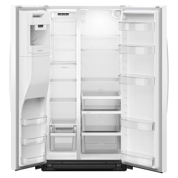 Whirlpool 36 inch 21 cu Side by Side Fridge WRSC5536RW - Scratch and Dent