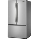 Whirlpool 36-inch, 31 cu.ft. French Door Refrigerator with Interior Water Dispenser WRFF3336SZ IMAGE 4