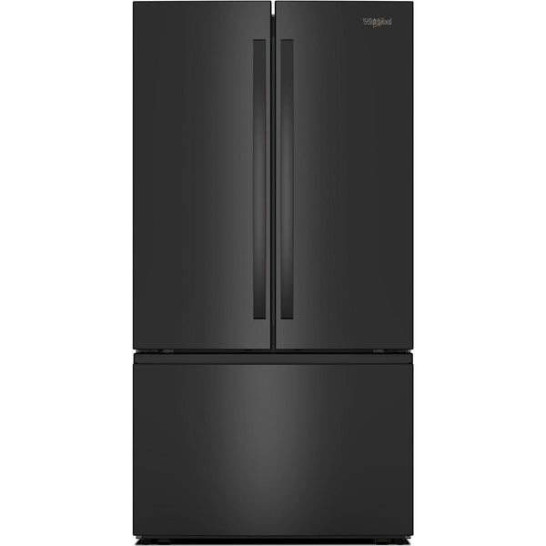 Whirlpool 36-inch, 31 cu.ft. French Door Refrigerator with Interior Water Dispenser WRFF3336SB IMAGE 1