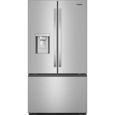 Whirlpool 36 inch 30 cu French Door Fridge WRFF3536SZ - Scratch and Dent