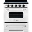  Unique Appliances 30-inch, Freestanding Induction Range UNQ-30CR IC W IMAGE 1