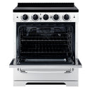  Unique Appliances 30-inch, Freestanding Induction Range UNQ-30CR IC W IMAGE 2
