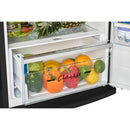  Unique Appliances 24-inch, 11 cu. ft. Freestanding Top Freezer Refrigerator UNQ-310L B AC IMAGE 4