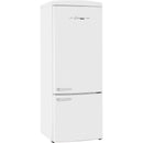  Unique Appliances 28-inch, 17 cu. ft. Freestanding Top Freezer Refrigerator UNQ-455L W AC IMAGE 1
