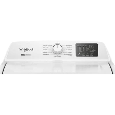 Whirlpool 4.8 cu Top Load Washer WTW4107SW - Scratch and Dent