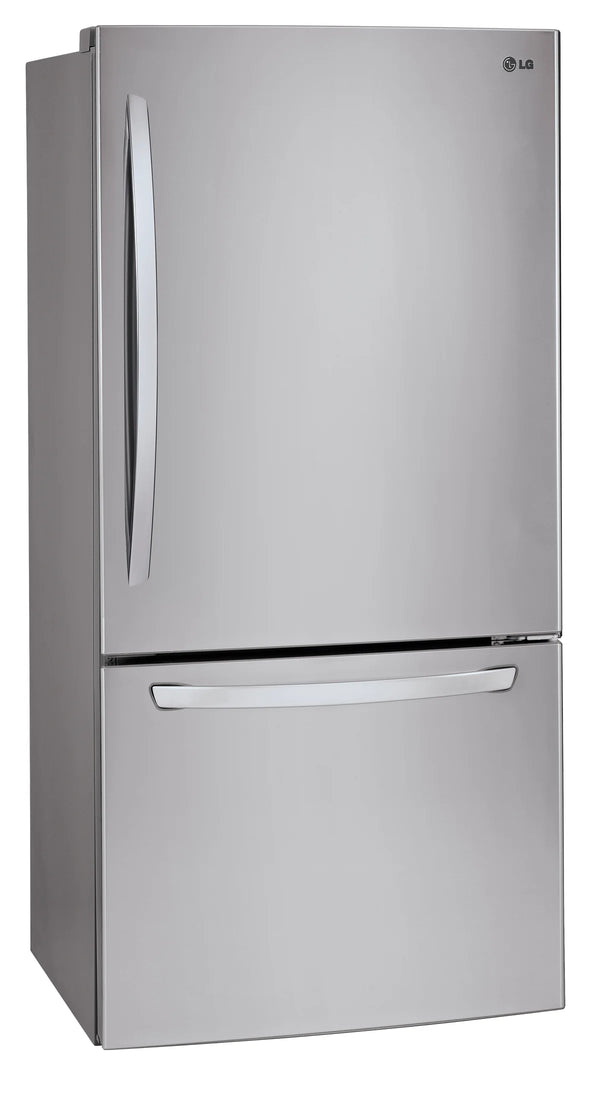 LG 30 inch 22 cu Bottom Mount Fridge LRDNS2200S - Scratch & Dent