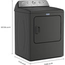  Maytag 7.0 cu. ft. Electric Dryer with Pet Pro Option YMED5605RU IMAGE 5