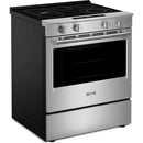 Maytag 30" 5.3 cu Smart Slide-In Glass Top Range with Grill Mode YMSES7030SZ - Scratch and Dent