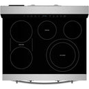 Whirlpool 30" 5.3 cu Smart Glass Top Range YWFES7030SZ - Scratch and Dent