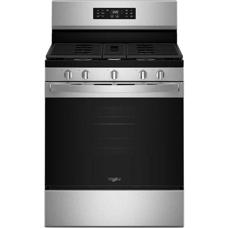  Whirlpool 30-inch Gas Range with Air Cooking Technology and Steam Clean WFGS4530SZ IMAGE 1