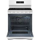 Whirlpool 5 cu Freestanding Gas Range WFGS5730SW - Scratch and Dent