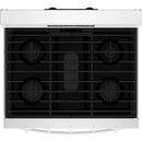Whirlpool 5 cu Freestanding Gas Range WFGS5730SW - Scratch and Dent