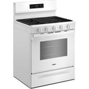 Whirlpool 5 cu Freestanding Gas Range WFGS5730SW - Scratch and Dent