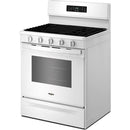 Whirlpool 5 cu Freestanding Gas Range WFGS5730SW - Scratch and Dent