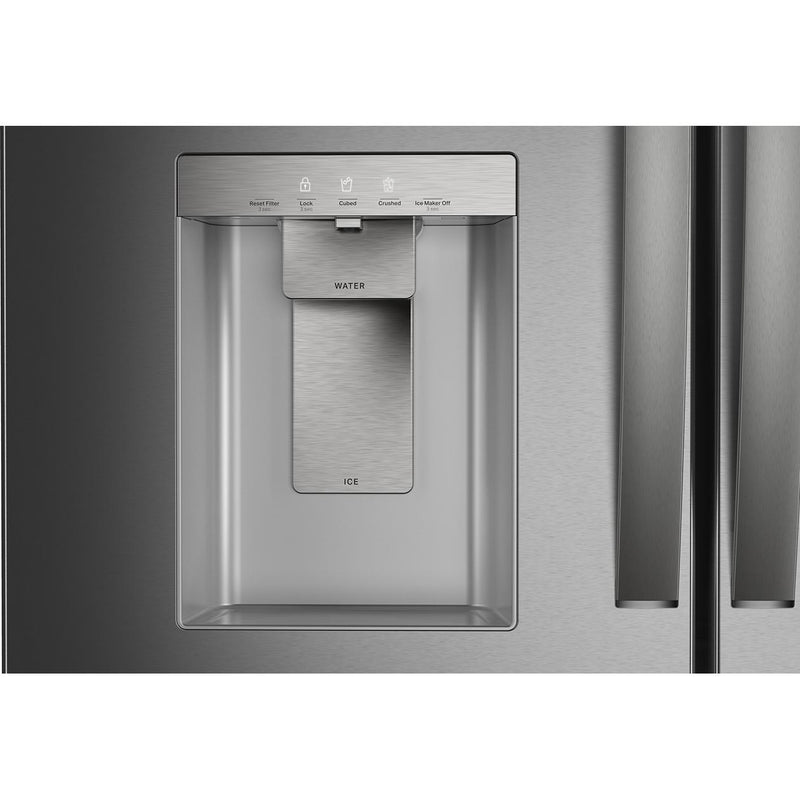  Whirlpool 36-inch French 4-Door Refrigerator with Water and Ice Dispensing System WRMF3636SZ IMAGE 7