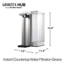Système de filtration d'eau Brita Hub Instant Powerful Countertop 87340C - Remis à neuf