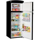  Unique Appliances 21.6-inch, 7.5 cu. ft. Freestanding Top Freezer Refrigerator UNQ-FR7CT B AC IMAGE 2