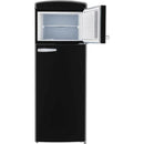  Unique Appliances 21.6-inch, 7.5 cu. ft. Freestanding Top Freezer Refrigerator UNQ-FR7CT MB AC IMAGE 5