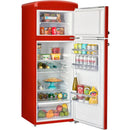  Unique Appliances 21.6-inch, 7.5 cu. ft. Freestanding Top Freezer Refrigerator UNQ-FR7CT R AC IMAGE 2