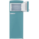  Unique Appliances 21.6-inch, 7.5 cu. ft. Freestanding Top Freezer Refrigerator UNQ-FR7CT T AC IMAGE 8