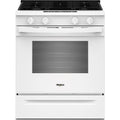  Whirlpool 30-inch Slide-in Gas Range with Air Cooking Technology WSGS4530TW IMAGE 1