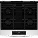  Whirlpool 30-inch Slide-in Gas Range with Air Cooking Technology WSGS4530TW IMAGE 3