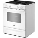 Whirlpool 30-inch Slide-in Gas Range with Air Cooking Technology WSGS4530TW IMAGE 4