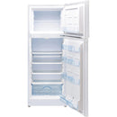  Unique Appliances 24-inch, 10.3 cu. ft. Freestanding Top Freezer Refrigerator - Solar UGP-290L W IMAGE 3