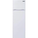  Unique Appliances 22.4-inch, 9.0 cu. ft. Freestanding Top Freezer Refrigerator - Solar UGP-260L W IMAGE 1