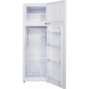  Unique Appliances 22.4-inch, 9.0 cu. ft. Freestanding Top Freezer Refrigerator - Solar UGP-260L W IMAGE 3