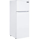  Unique Appliances 22.8-inch, 6.0 cu. ft. Freestanding Top Freezer Refrigerator - Solar UGP-170L W IMAGE 5