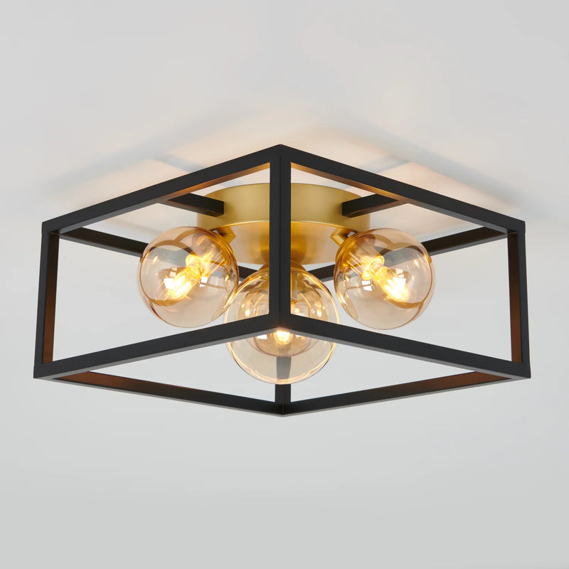 Artika Griffintown Flush Mount Ceiling *Missing light bulb* Light FM-GT - Refurbished