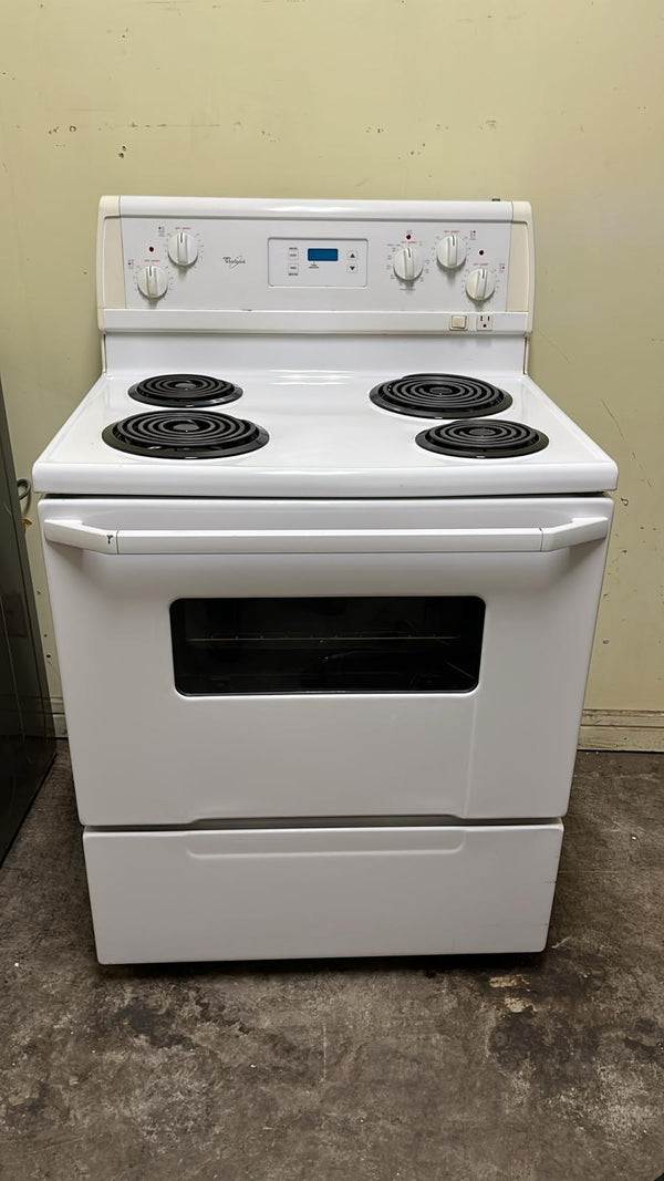 Used Whirlpool Coil Top Range