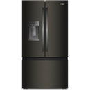  Whirlpool 36-inch, 23.4 cu. ft. Counter-Depth Freestanding French 3-Door Refrigerator with Nugget Ice WRFC7436TV IMAGE 1