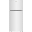  Whirlpool 28-inch, 17.6 cu. ft. Freestanding Top Freezer Refrigerator WRTX6418TW IMAGE 1
