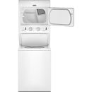  Maytag Stacked Washer/Dryer Electric Laundry Center YMTTE4235TW IMAGE 2