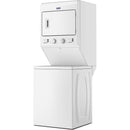  Maytag Stacked Washer/Dryer Electric Laundry Center YMTTE4235TW IMAGE 4