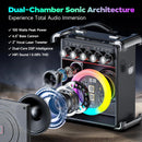 Karaoke Speaker with 2 Wireless Microphone