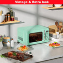 Galanz 0.9 cu Retro Countertop Microwave GLCMKZ09GNR09 - Refurbished