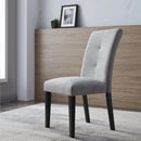 Padma House Padded Linen Dinning Chairs (Set of 2)