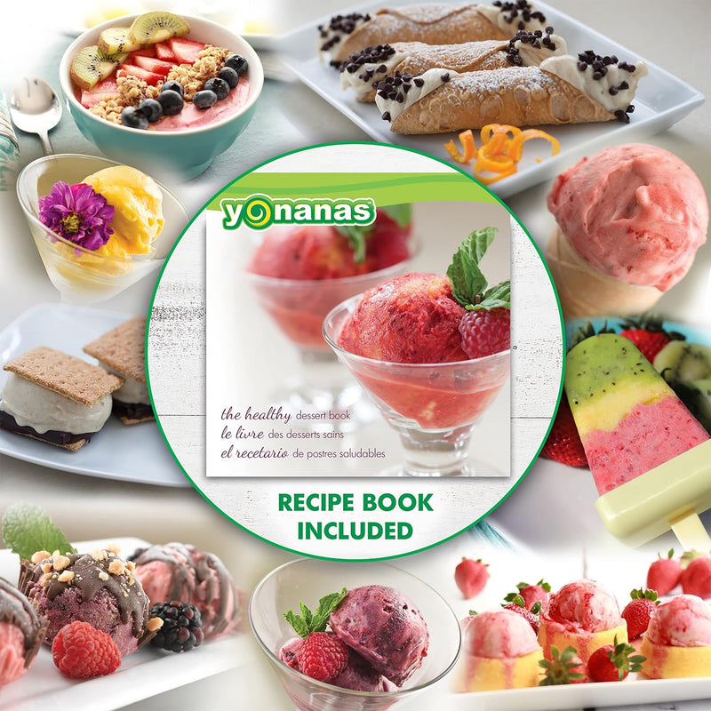Yonanas Frozen Fruit Dessert Soft Serve Maker IC0902CS11 - Refurbished